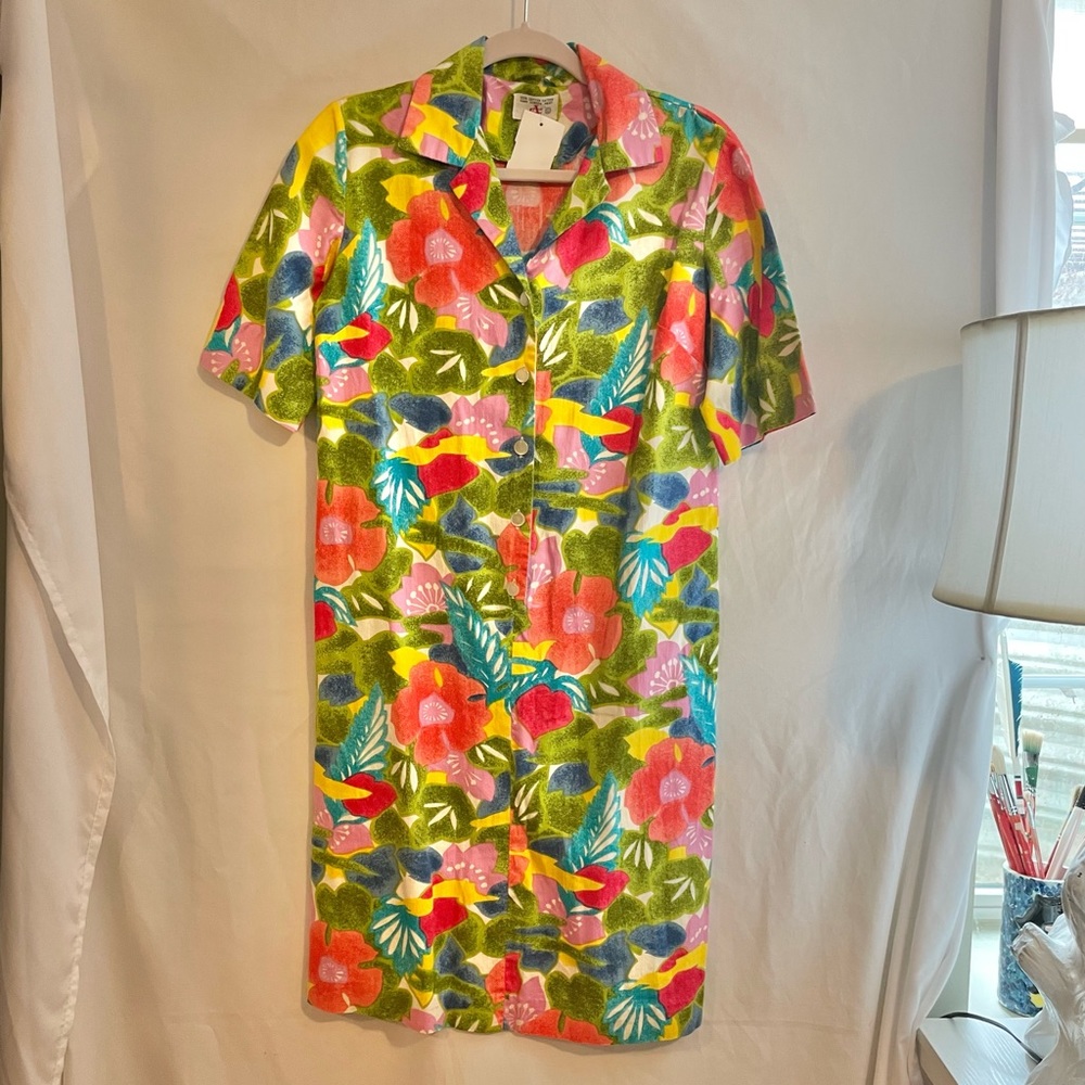 Vintage floral dress